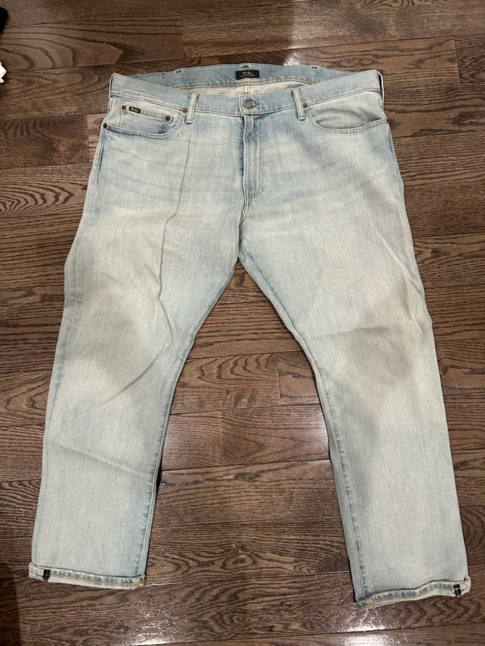 Ralph Lauren Light Wash Skinny Jeans - Light Blue